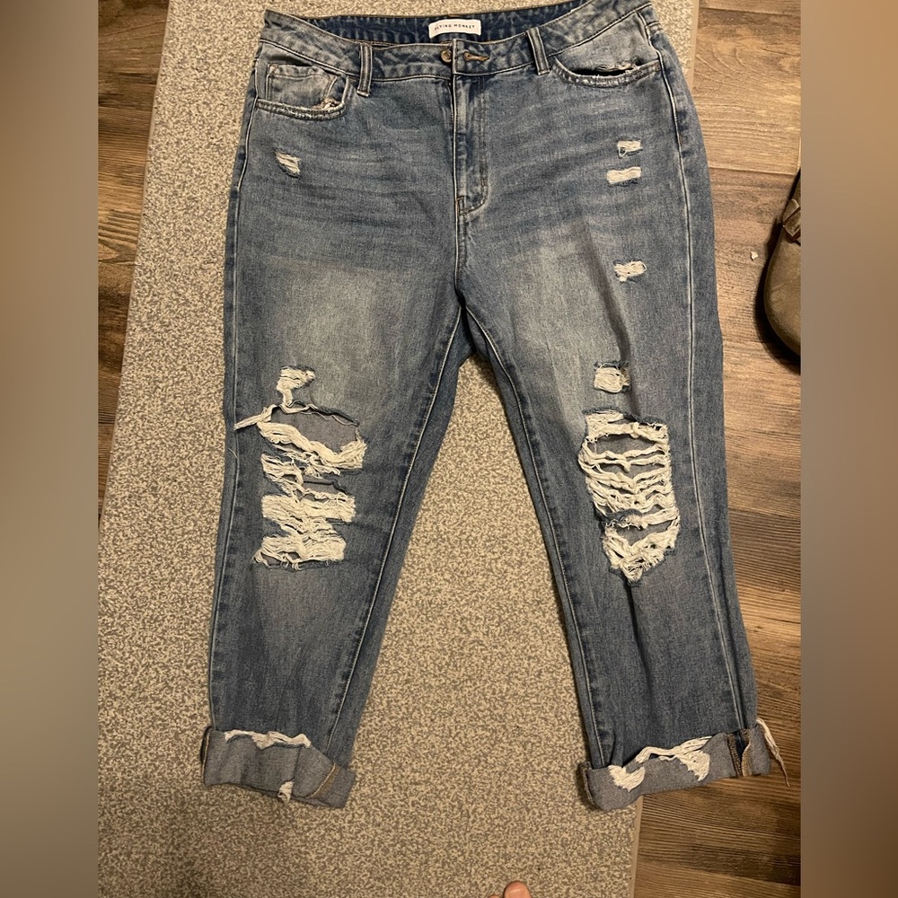 Flying Monkey ripped jeans